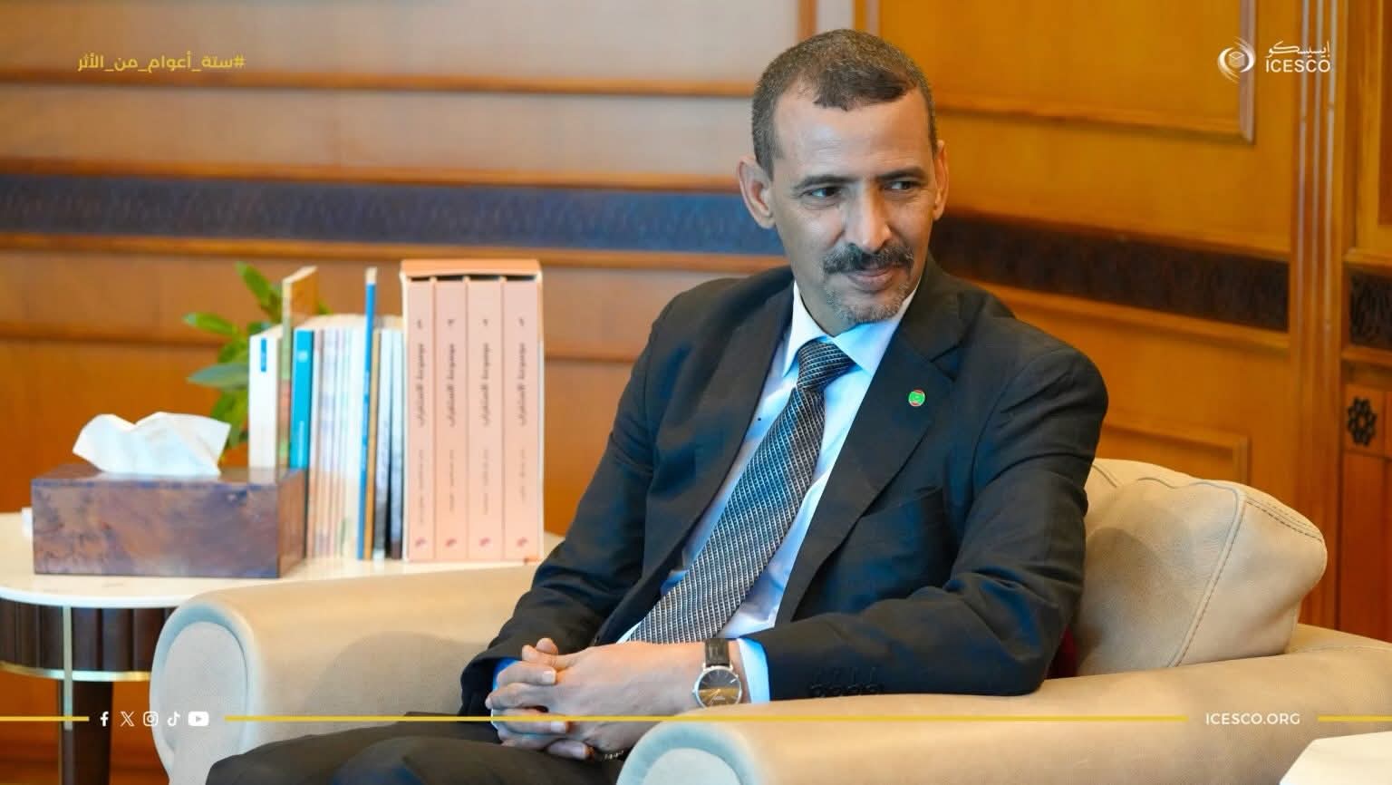 بعد المشاركة في منتدى الصناعات الثقافية... ولد امدو يعود لنواكشوط