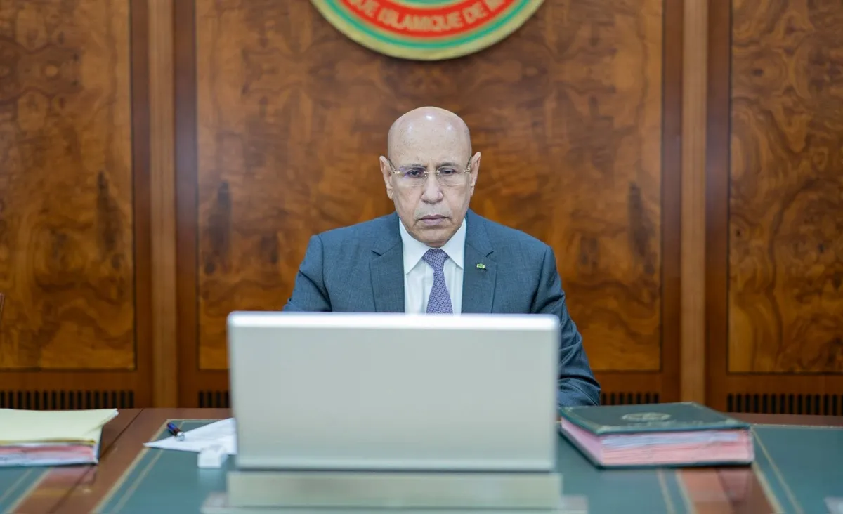 المجلس الأعلى للقضاء يناقش تسيير القطاع برئاسة الرئيس غزواني