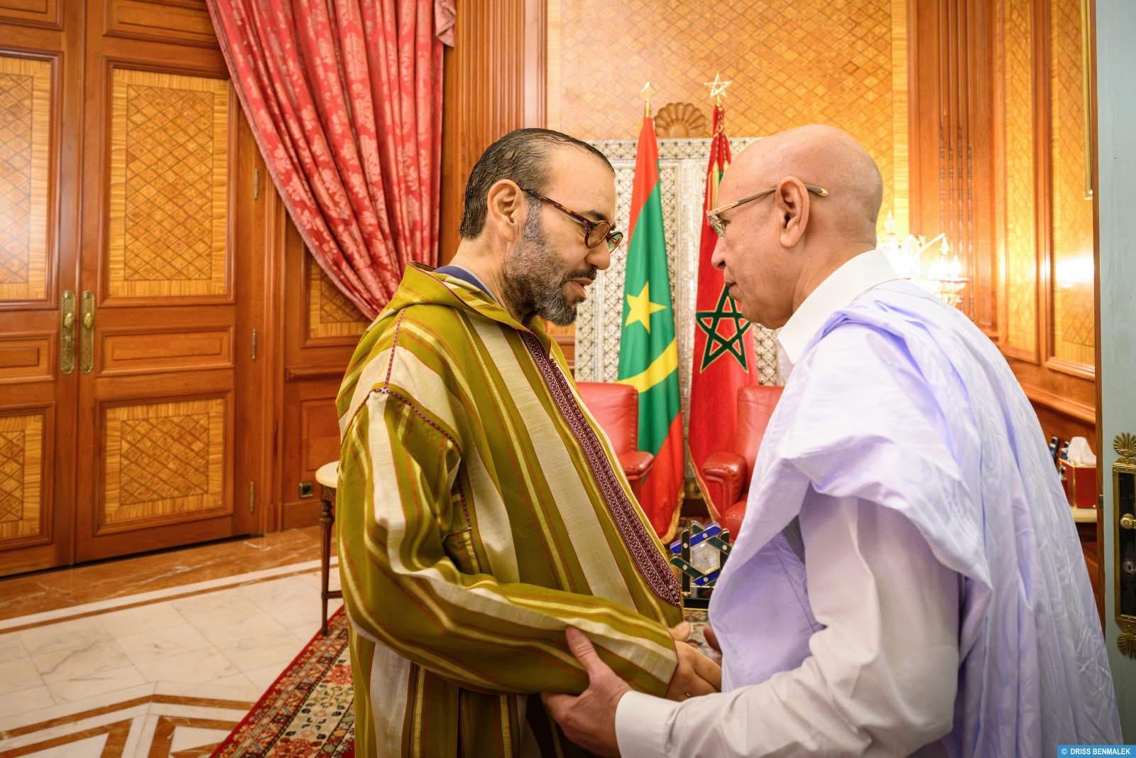 غزواني يجدد حرصه على تعزيز العلاقات موريتانيا والمغرب