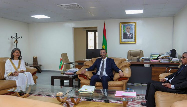 لقاء بين وزير الثقافة وممثلة الفرانكوفونية لتعزيز الشراكة