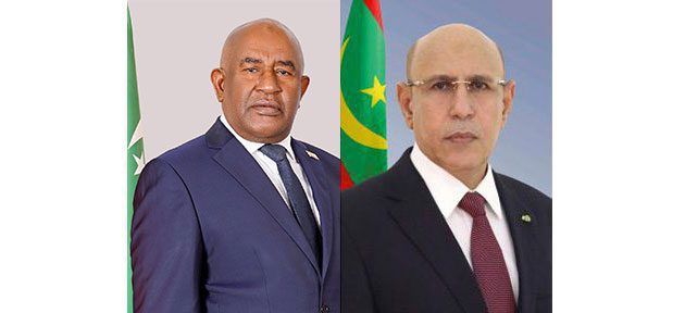 غزواني يهنئ رئيس جزر القمر بعيدها الوطني