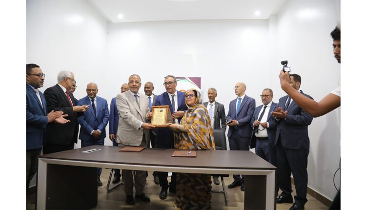 توقيع اتفاقية بين بين مدرسة ريادة الأعمال واتحاد أرباب العمل الموريتانيين