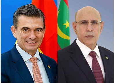 غزواني يجدد حرصه على تعزيز التعاون بين موريتانيا وبوليفيا