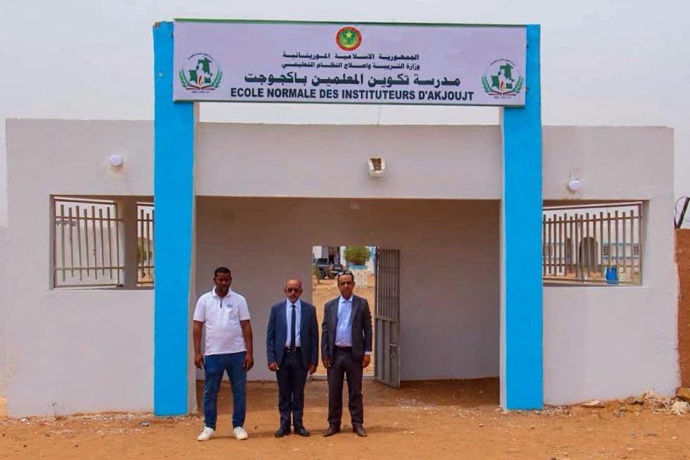 مدرسة تكوين المعلمين بأكجوجت تستقبل تجهيزات رقمية جديدة