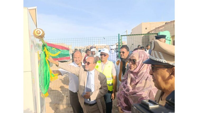 حي بغداد بنواذيبو يستبدل مكبا عشوائيا بفضاء أخضر